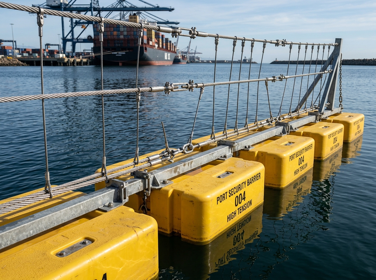 Floating Port Security Barrier Section (5m)